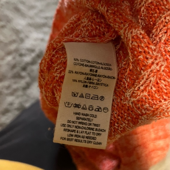 Free People Knit Crop Top•Heathered Orange• 🌵 XS - Picture 8 of 8